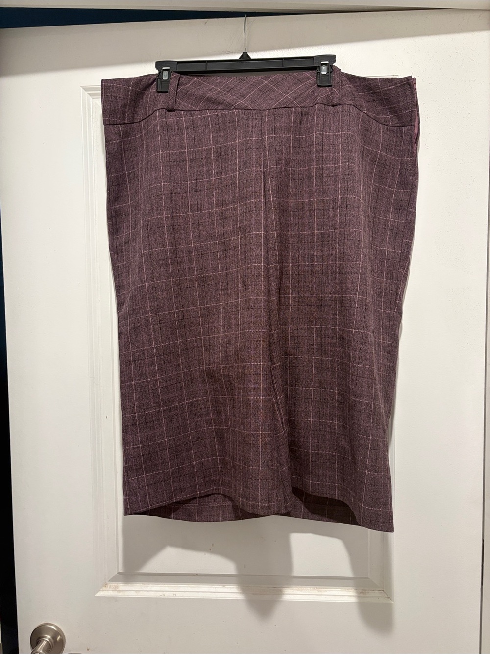torrid Plum Plaid capris